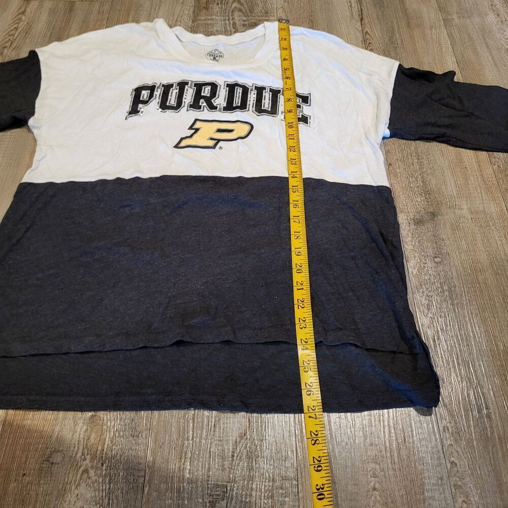 Rivalry Threads 91 University of Purdue Boilmakers Long Sleeve T-Shirt Womens XL - Picture 6 of 7